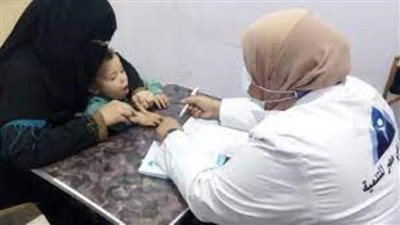 علاج 369 وتوفير نظارات طبية في قافلة للصحة ضمن 