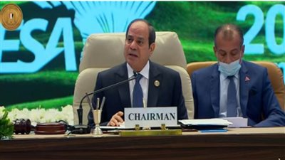 الرئيس السيسي يكشف أهم ملامح رؤية رئاسة مصر للكوميسا بالنسبة للتكامل بقطاعات البنية التحتية