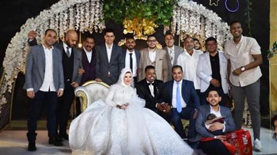 تهنئة بزفاف محمد مصطفى ورغدة خالد 