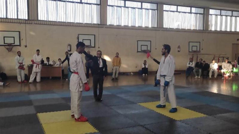 جانب من بطولة الكارتية