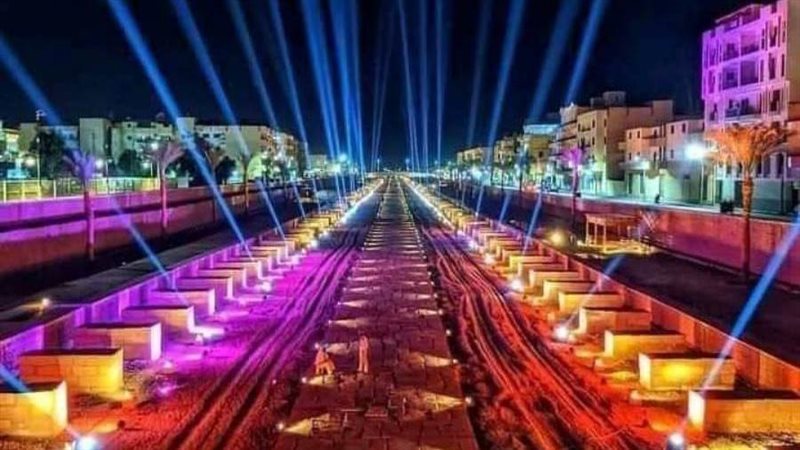 طريق الكباش الأثري