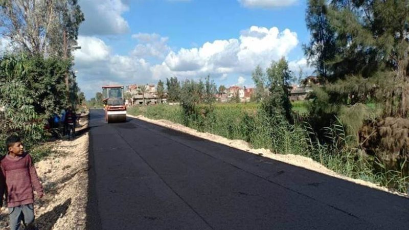 رصف الطرق بالبحيرة