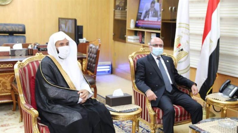 وزير العدل يستقبل