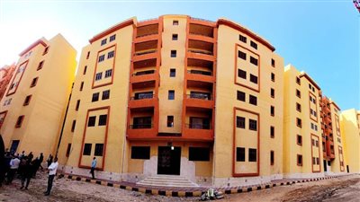 الانتهاء من ٧ عمارات سكنية تضم ١٣٤ وحدة بتكلفة إجمالية ٤٤ مليون جنيه