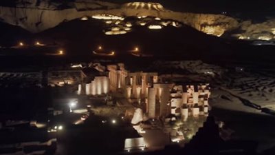 شاهد| اللقطات المنتظرة في افتتاح طريق الكباش بالأقصر اليوم