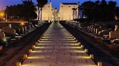 اعرف تفاصيل وموعد افتتاح طريق الكباش اليوم وتجهيزات وزارة السياحة والآثار للحدث