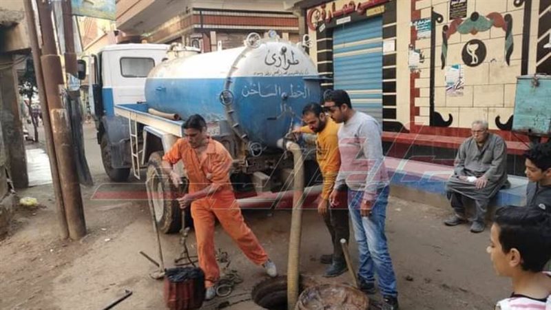 تطهير بلوعات الصرف