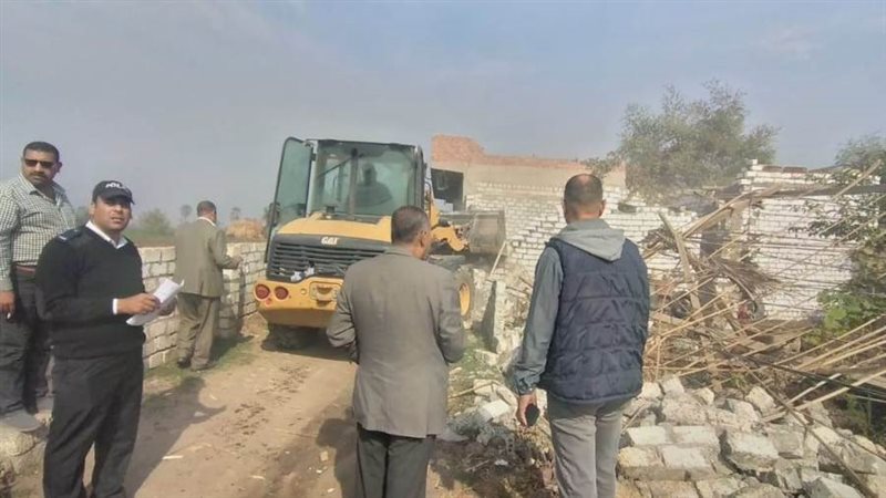 جانب من حملة الإزالات