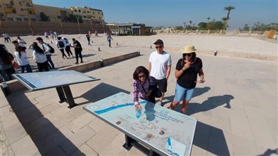  ثمار احتفالية طريق الكباش تظهر صبيحة اليوم التالي (صور)