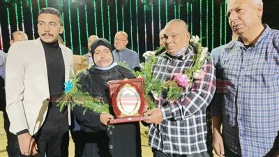 كفر الشيخ: تكرم أسرة الشهيد البطل محمد ناصر الرشيدي