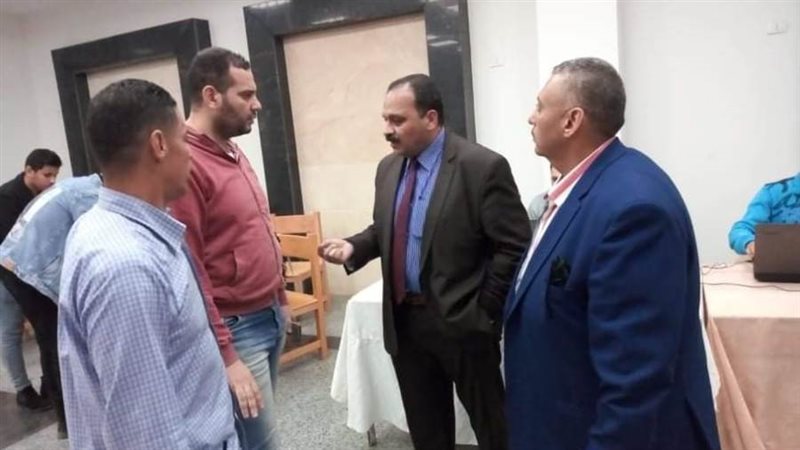 جانب من الجولة بمركز