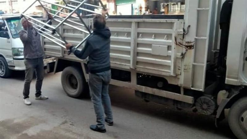 رفع الإشغالات والتعديات