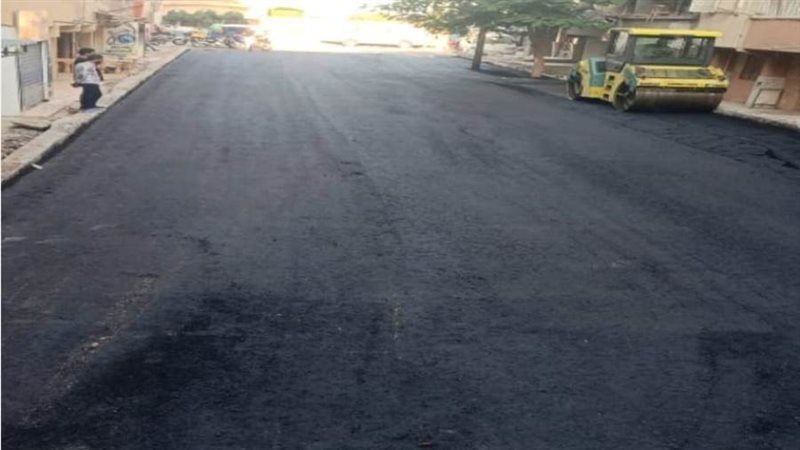 تطوير ورصف الطرق