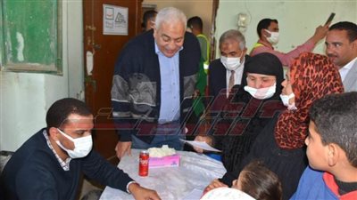 ضمن حياة كريمة.. الكشف والعلاج المجاني لـ250 مواطنًا بشما 