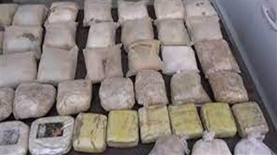 ضبط 100 طربة حشيش وكمية من مخدر الأفيون بحوزة إجراميين بالإسكندرية