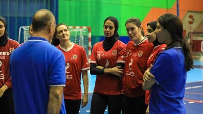 فوز سيدات يد الأهلي على منوف 44-19 بالدوري