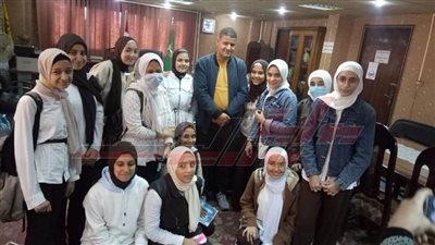 تعريف طلاب المدارس بمشروعات ”حياة كريمة“ بالمنوفية