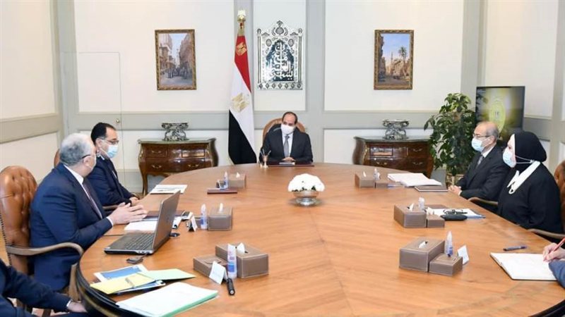 الرئيس السيسي خلال