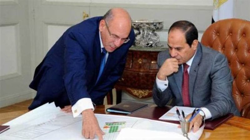 الرئيس السيسي ووزيرالزراعة