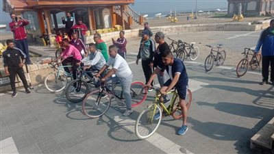 ماراثون للجري والدراجات للطلاب ذوي الاحتياجات