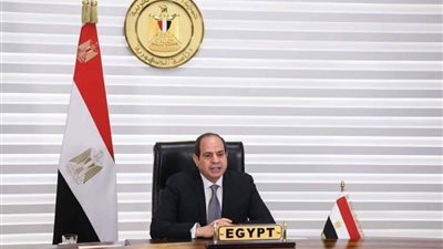 الرئيس السيسي: تغير المناخ وتبعاته السلبية على رأس التحديات التي تتطلب تضافرًا وتضامنًا