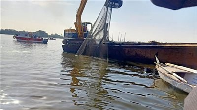 تنفيذ ٤٦ قرار إزالة أقفاص سمكية بنهر النيل بالبحيرة