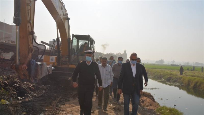 جانب من حملة الإزالة