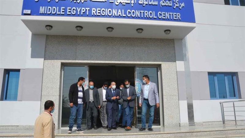 محافظ المنيا يتفقد