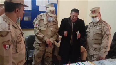 وكيل تعليم البحيرة والمستشار العسكري في جولة تفقدية لمتابعة انتظام سير العملية التعليمية