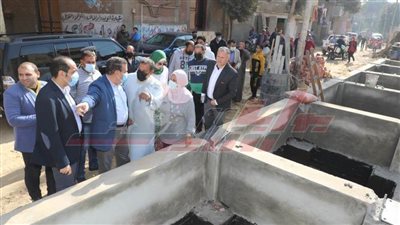 محافظ المنوفية يتفقد المشروعات الخدمية بمركزي شبين الكوم والباجور