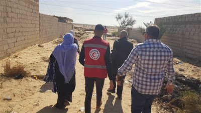 مواصلة توزيع الأغطية والمفروشات ضمن مبادرة  