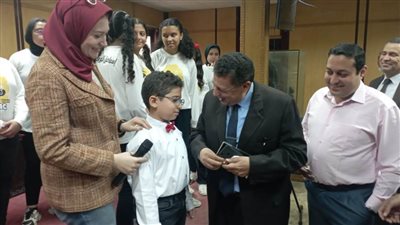 وكيل تعليم البحيرة يكرم 16 طالبة بمدرسة إسماعيل الحبروك  بدمنهور