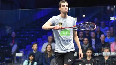 علي فرج يواصل التصدر في  قمة التصنيف العالمي للاعبي الإسكواش