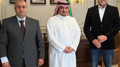 قنصل عام السعودية بالإسكندرية يستقبل عضو مجلس إدارة نادي القضاة