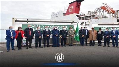 تونس تتسلم 40 طنا من الأكسجين المسال من المملكة العربية السعودية