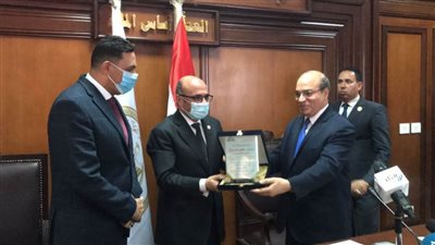 وزير العدل ومحافظ الدقهلية يفتتحان محكمة بني عبيد