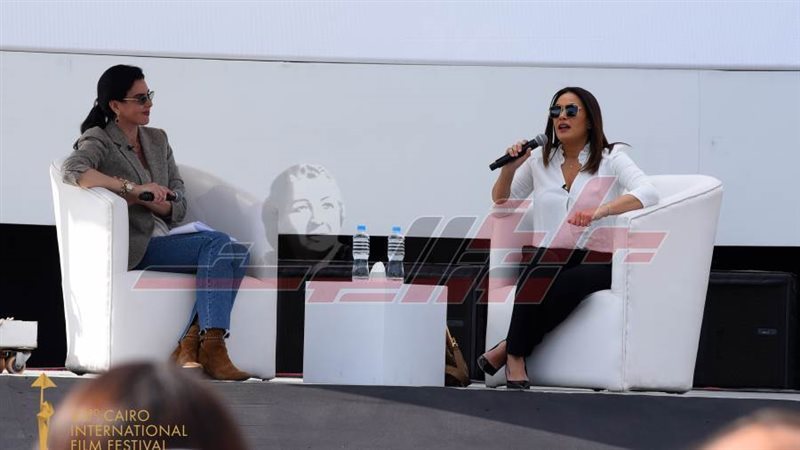 هند صبري بمهرجان