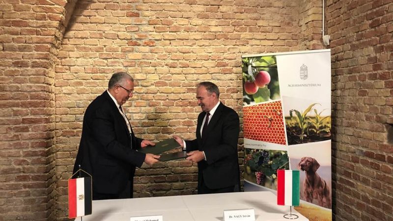 جانب من توقيع بروتوكول