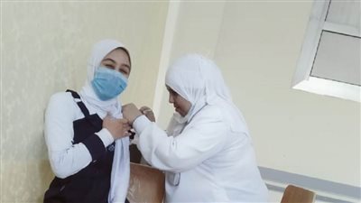 انطلاق قوافل لتطعيم طلاب المدارس بلقاح فيروس كورونا بدمياط