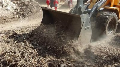 إزالة الإشغالات ورفع المخلفات وصيانة أعطال مياه الشرب والصرف بالفشن