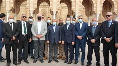 وزيرا التنمية المحلية والزراعة ومحافظ الغربية يفتتحون أعمال تطوير منطقة مسجد السيد البدوي