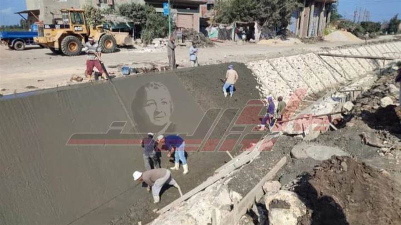 تبطين الترع