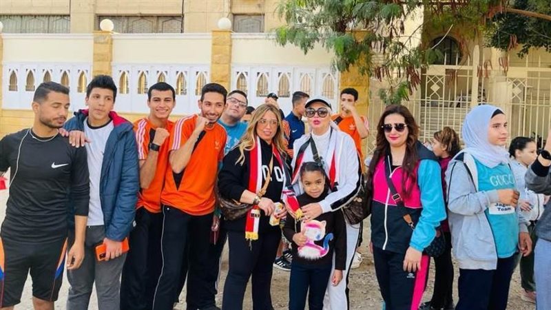 ماراثون رياضى لدعم