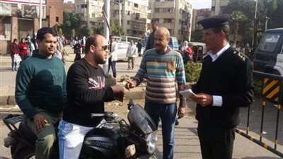 ضبط 3069 دراجة نارية لعدم ارتداء الخوذة