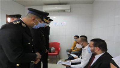 حقوق الإنسان بالداخلية تقوم بالمرور على أقسام الشرطة والسجون بالجيزة