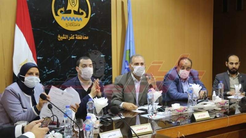 لقاء محافظ كفرالشيخ