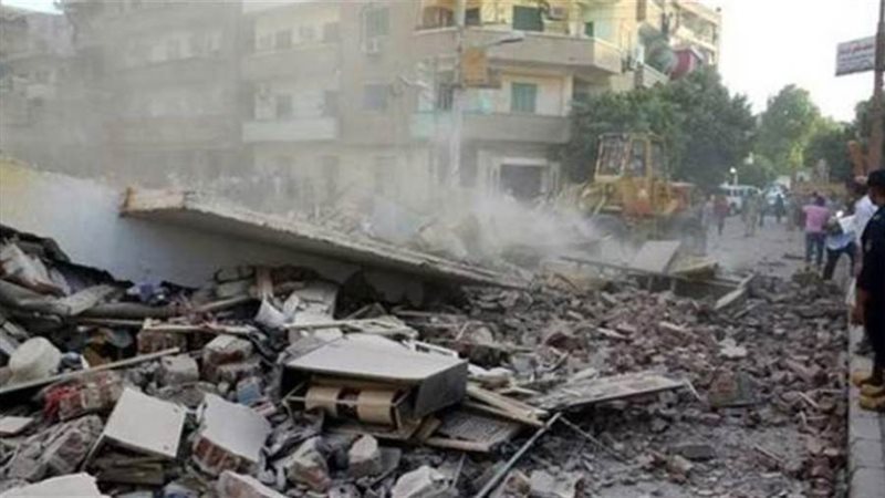 انهيار عقار ببني