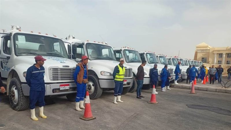 معدات كسح مياه الأمطار