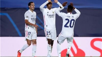 ريال مدريد يفوز على إنتر ميلان في دوري أبطال أوروبا