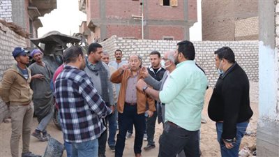  رئيس مياه أسيوط يتابع سير الأعمال بالزرابى .. القرية النموذجية التي تأملها مبادرة حياة كريمة